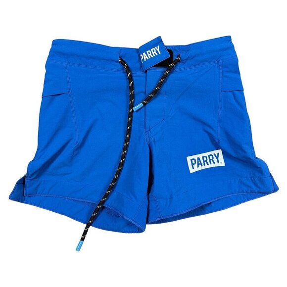 Parry Athletics Control Short V2 Mixed Martial Arts MMA Bright Blue Men's Small - Picture 1 of 3